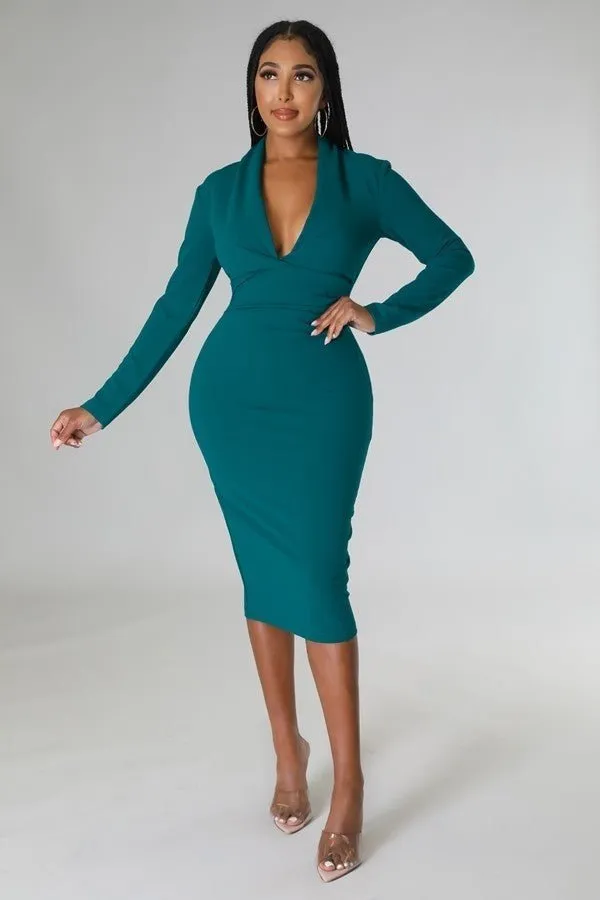 Taylor Bodycon Dress / Small-3x Plus